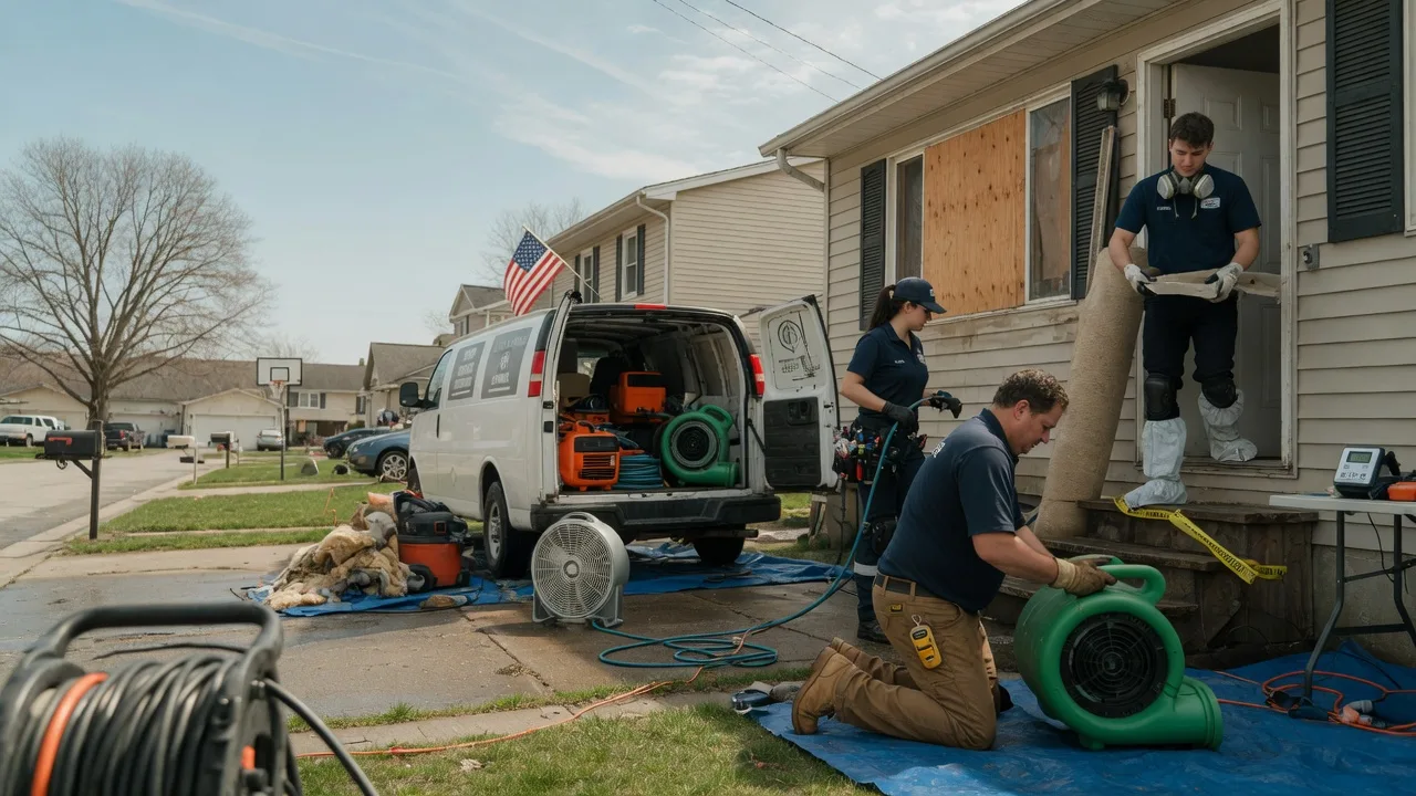 Water Damage Restoration in Homer, IL near me